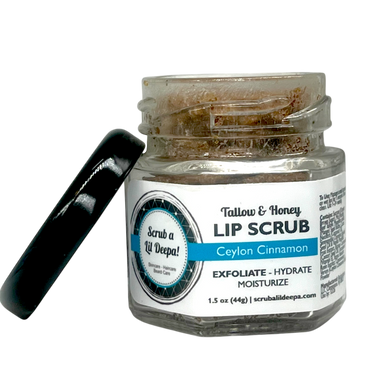 Tallow Lip Scrub - Ceylon Cinnamon